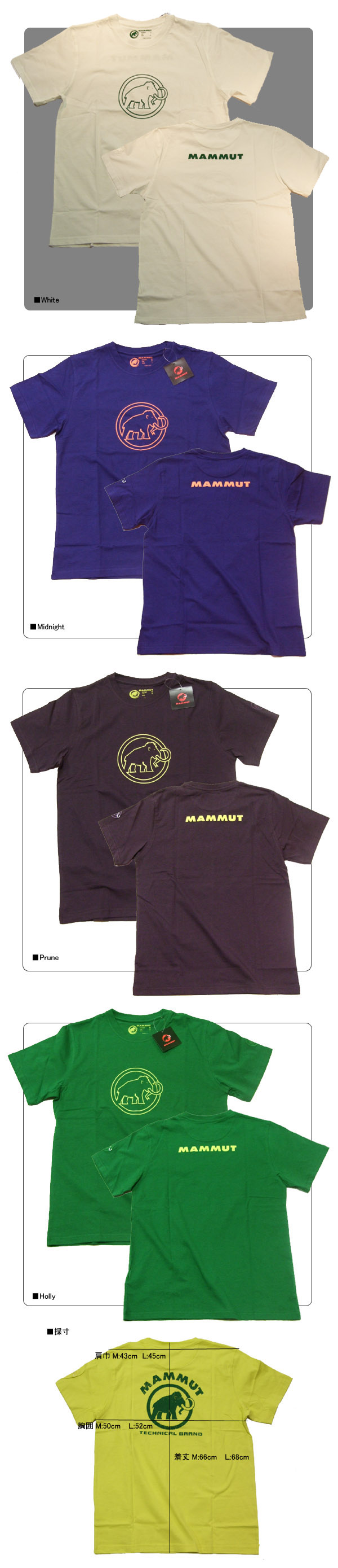 Mammut マムート 速乾tシャツ Promo Tシャツ 登山とアウトドア アウトスポット